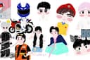 รับวาดแฟนอาร์ต / วาดภาพการ์ตูน / จิบิ