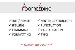 English Proofreading&Editing - แก้ไขงานภาษาอังกฤษ