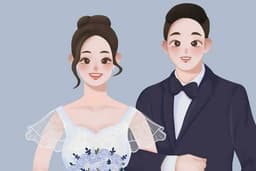 วาดภาพคนการ์ตูน การ์ดงานแต่ง งานบวช รูปเดี่ยว รูปคู่ รูปกลุ่ม/ออกแบบการ์ดงานต่างๆตามบรีฟ