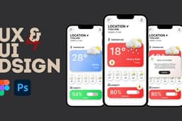 รับออกแบบ UX/UI, Redsign สำหรับเว็บไซต์และแอปพลิเคชัน 