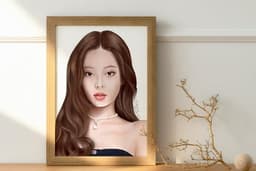 รับวาดภาพเหมือน Digital Painting