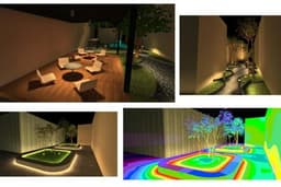 3D Lighting Design, Dialux calculation ออกแบบแสงสว่างและจำลองแสงสว่างภายในและภายนอกอาคาร