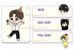 รับวาดแฟนอาร์ต ศิลปิน / ดารา / จากภาพเหมือน สไตล์จิบิ