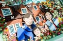 งาน Paper craft การ์ตูน