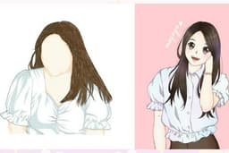 รับวาดภาพเหมือน วาดทับรูปจริง ทั้งลายเส้น/ลงสี