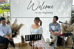 วงดนตรี Trio สามารถเลือกชนิดเครื่องดนตรีได้ ( เรทงานกลางคืน ) 