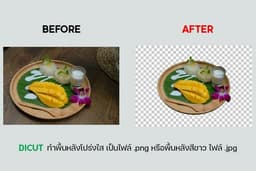 ตัดภาพพื้นหลังออก/รีทัชภาพ ลบส่วนที่ไม่ต้องการ