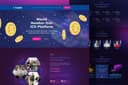 รับออกแบบเว็บไซต์สำหรับโครงการ Crypto Currency มีระบบขาย ICO และ Airdrop