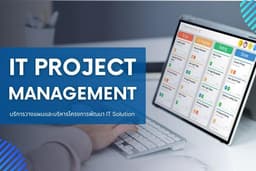 วางแผนและบริหารโครงการพัฒนา IT Solution