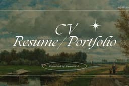รับทำ Portfolio / Resume / CV (Thai/English)