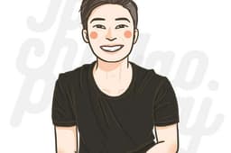 วาดภาพการ์ตูนกึ่ง Portrait ลายเส้นน่ารัก