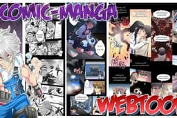 งานการ์ตูนมังงะ คอมิค เว็บตูน ทุกรูปแบบที่คุณลูกค้าต้องการ ราคาสบายกระเป๋า