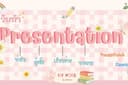 Presentation น่ารัก เรียบง่าย ทางการ
