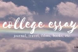 รับเขียนบทความภาษาอังกฤษ (college essay)