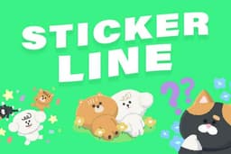 Sticker LINE ลายเส้นน่ารัก สไตล์มินิมอล