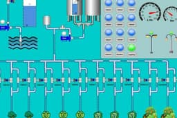 Industrial IOT via V-NET System Web SCADA IOT Dash Board