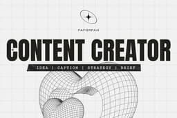 Content Creator / Copywriter รับทำคอนเทนต์สำหรับโซเชียลมีเดียทุกแพลตฟอร์ม