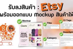 รับลงสินค้าใน Etsy แบบครบวงจรใน 1 รายการสินค้า