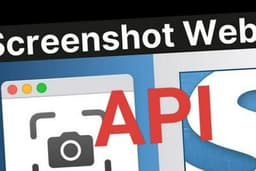 บริการ หรือ สร้าง API สำหรับ screenshot จาก url ของ web page