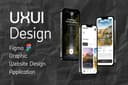 รับออกแบบ UX/UI Design Application , Website