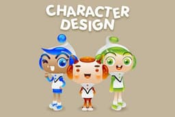ออกแบบและวาดภาพ Cartoon, Character Design, Mascot Design สไตล์น่ารัก ๆ ครับ