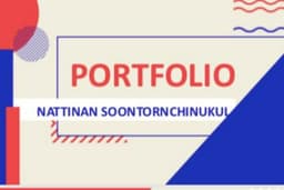 รับออกแบบ Portfolio & Resume