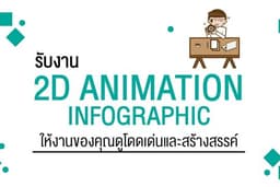 รับงาน 2D Infographic Animation