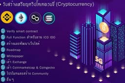 รับสร้างเหรียญคริปโต สร้าง Token (Crypto Currency) Binance Chain, Polygon chain, Ethereum Chain