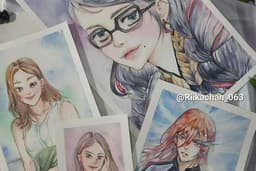 รับวาดภาพสีน้ำ