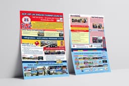  โบรชัวร์ แผ่นพับ โปสเตอร์ นามบัตร บัตรสะสม การ์ดขอบคุณ บัตรกำนัน แคตตาล็อก ads