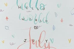 Calligraphy, Typography, Lettering อักษรประดิษฐ์ อักษรวิจิตร (TH/ENG)