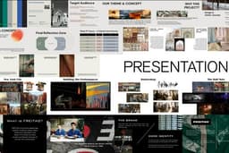Presentation Design (Layout design, Typography, Finding picture and elements)