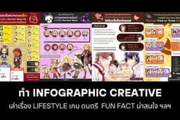 ทำ Infographic แนว Creative [Facebook, Website]