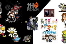 ออกแบบและวาดภาพการ์ตูน Character Design สไตล์สุดแนว คอนเซ็ปต์เป็นของลูกค้า สไตล์เป็นของเรา