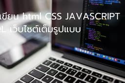 รับออกแบบ เขียน html css javascript SQL database เว็บไซต์เต็มรูปแบบ