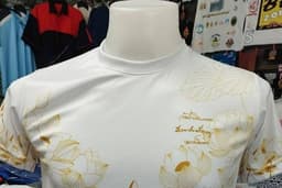 รับผลิตเสื้อกีฬาพิมพ์ลายคอกลม (แขนสั้น)