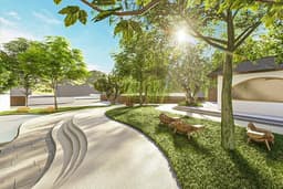3D Perspective Rendering Landscape Design