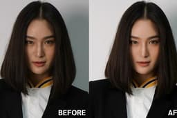 รีทัชผิวและอื่นๆเพื่อความสวยงาม [ Skin Retouching or else for better Picture ]