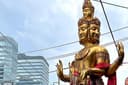 Blesssoul: รับจ้างทำบุญไหว้องค์พระตรีมูรติ ย่านห้วยขวาง