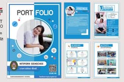 รับออกแบบ Portfolio Resume CV งานดีราคาเหมาะสม