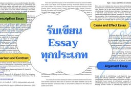 รับประงานคุณภาพ รับเขียน Essay บทความภาษาอังกฤษทุกประเภท
