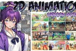 cartoon Motion and Animation 2D ราคาสบายกระเป๋า
