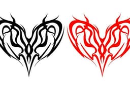 ออกแบบลายสัก y2k tribal