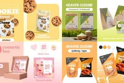 PACKAGING & LABEL DESIGN รับออกแบบ แพคเกจ ผลิตภัณฑ์ พร้อมแบบMockup 2D