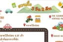 วาดแผนที่ , สถานที่ท่องเที่ยว