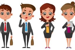 ออกแบบคาแรคเตอร์ ภาพประกอบต่างๆ สไตล์ Flat Design