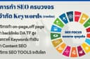 บริการทำ SEO ครบวงจร ไม่จำกัด Keywords (รายเดือน)