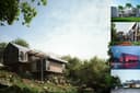 รับทำภาพ Perspective exterior/interior 