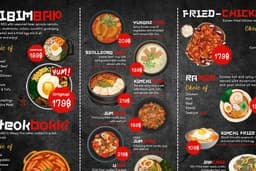 ออกแบบเมนูอาหาร งานป้ายไวนิล (รับทั้งออกแบบ และพร้อมชิ้นงาน)