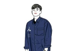 รับวาดรูป Portrait สไตล์มินิมอล ลงสีเล็กน้อย